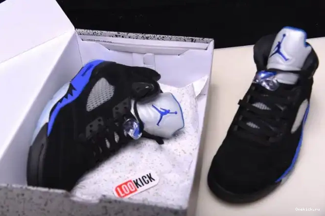 One Kick Racer CT4838-004 Air 5 Blue Jordan 0629